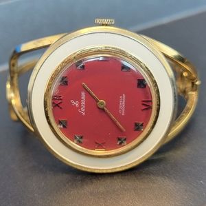 Super Clean Vintage Cuff Bracelet Watch by Lausanne